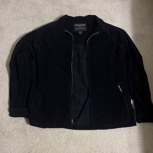 Abercrombie & Fitch Classic Black Zip-Up Jacket